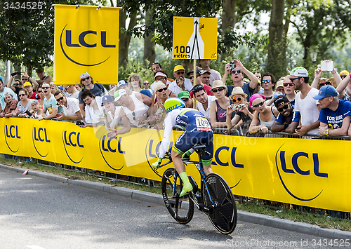 Image of The Cyclist Simon Yates - Tour de France 2015