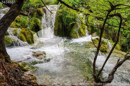 Image of Waterfalls in Plitvice Lakes National Park, Croatia