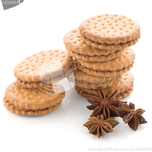 Image of Sandwich biscuits with vanilla filling