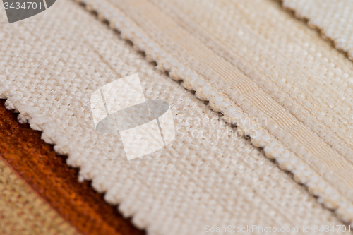 Image of Beige fabric