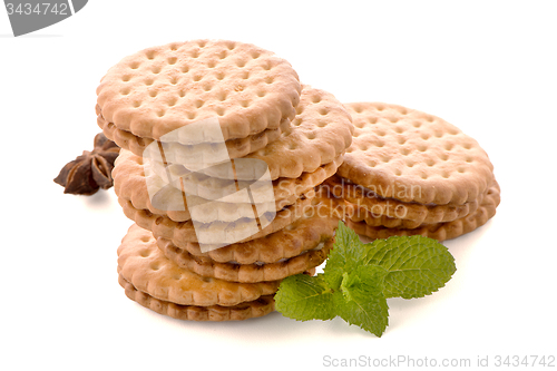 Image of Sandwich biscuits with vanilla filling