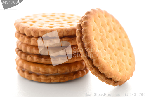 Image of Sandwich biscuits with vanilla filling