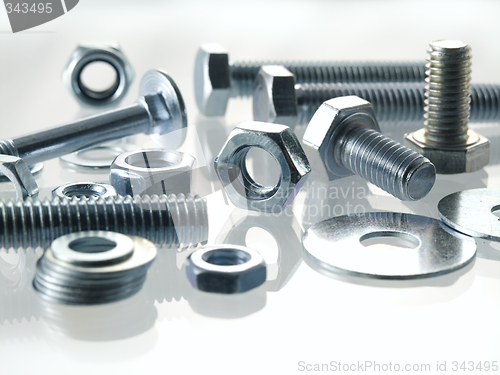 Image of screws and nuts