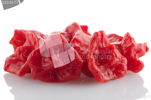 Image of Red peppers closeup