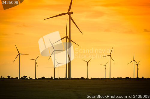 Image of Group of mills for electric power generation