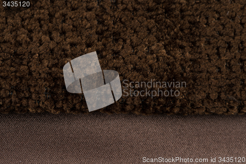 Image of Brown fabric