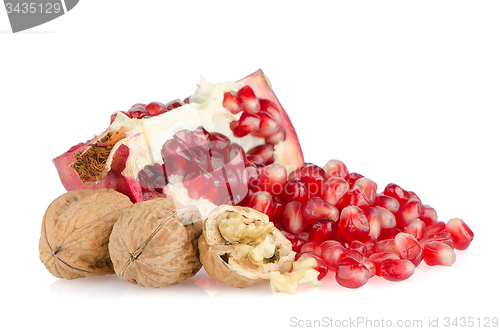 Image of Ripe pomegranate fruit