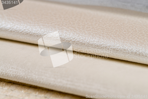 Image of Beige fabric