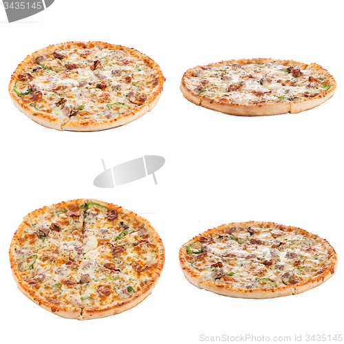 Image of Italian pizzas