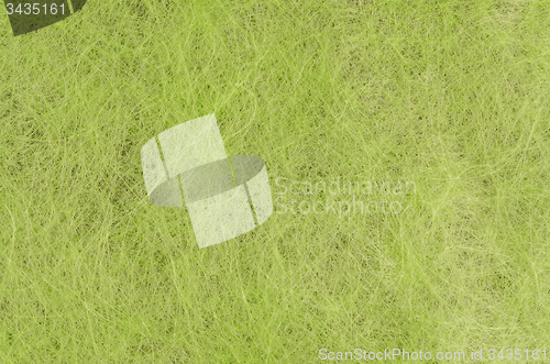 Image of Green handmade fiber paper 