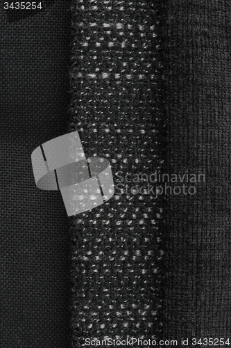 Image of Black fabric 