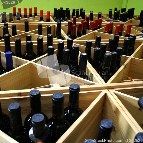Image of Bottles of wine