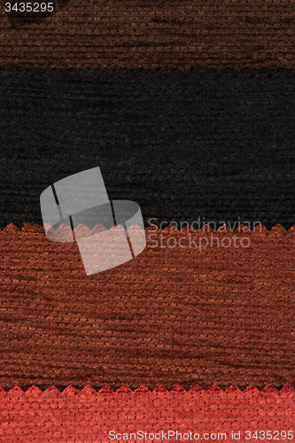 Image of Multi color fabric texture samples