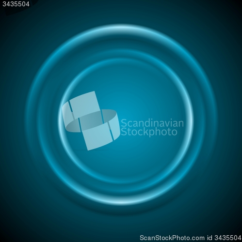 Image of Vector background of abstract dark round shape