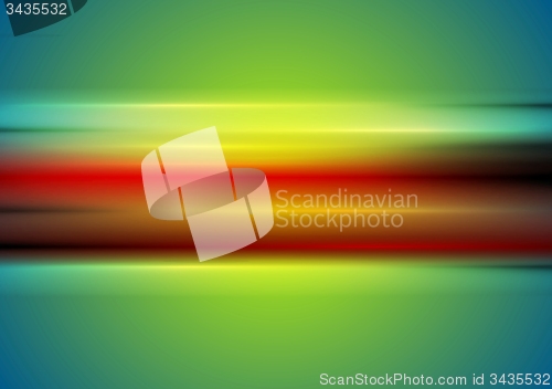 Image of Conceptual glowing stripes vector background