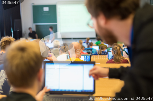 Image of Informatics workshop at university.