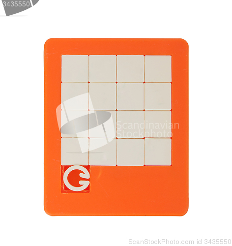 Image of Old puzzle slide game