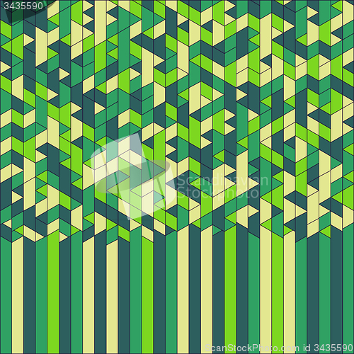 Image of Abstract Geometric Background. Mosaic. Vector Illustration. 