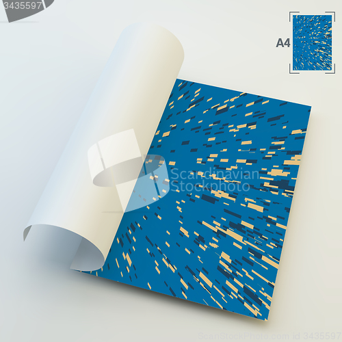 Image of Abstract Technology Background. Vector Illustration. 