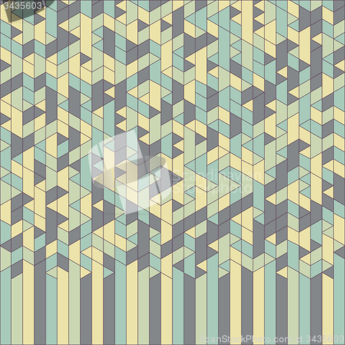 Image of Abstract Geometric Background. Mosaic. Vector Illustration. Can 