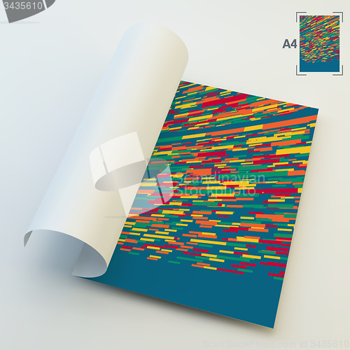 Image of Abstract Technology Background. Vector Illustration. 