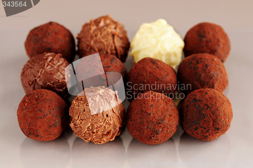 Image of Chocolate truffles
