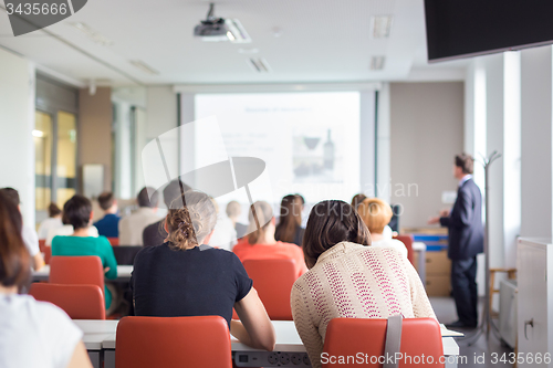 Image of Lecture at university.