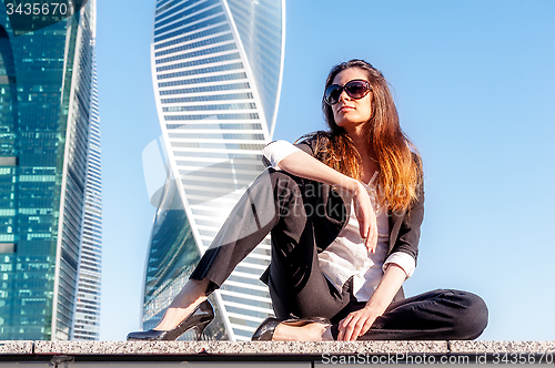 Image of Girl in New City