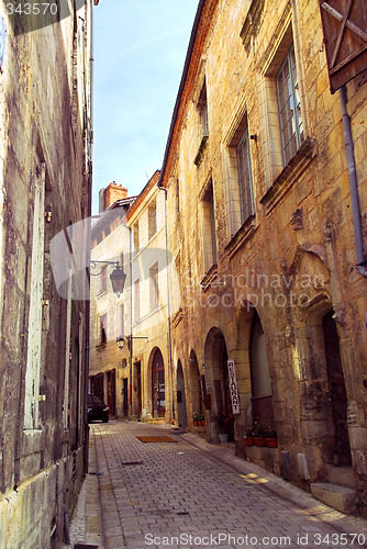 Image of Medieval street in France