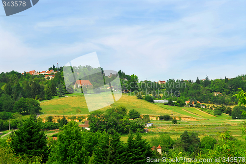 Image of Rural landscape in France