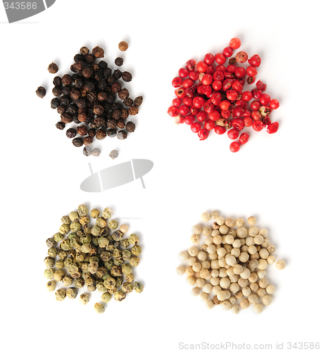 Image of Assorted peppercorns