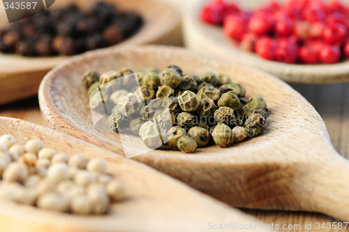 Image of Assorted peppercorns