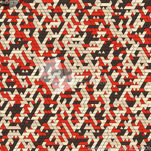 Image of Abstract Background. Mosaic. Vector Illustration. 