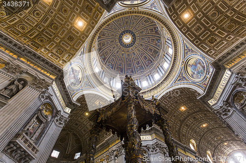 Image of Basilica of saint Peter, Vatican city, Vatican