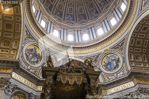 Image of Basilica of saint Peter, Vatican city, Vatican