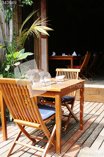 Image of Table and chairs