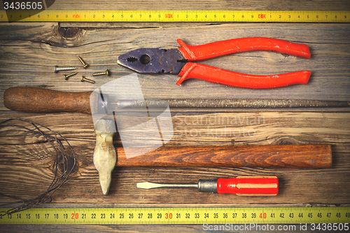 Image of vintage tools