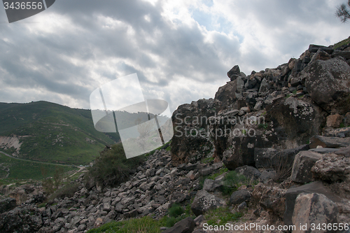 Image of Israeli landscape near Kineret lake