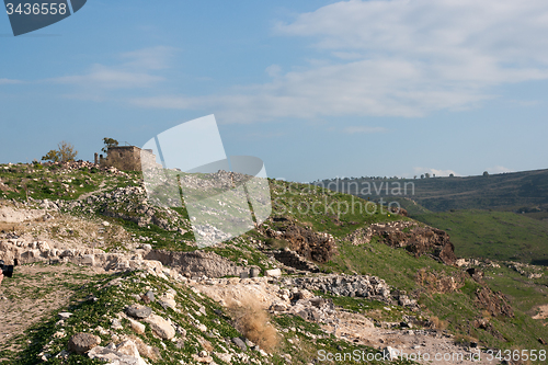 Image of Israeli landscape near Kineret lake