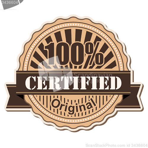 Image of label Certified