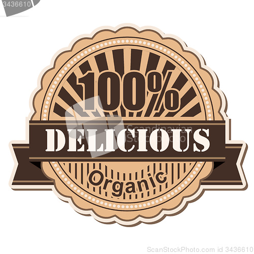 Image of label Delicious