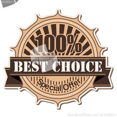 Image of label Best Choice