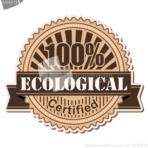 Image of label Ecological
