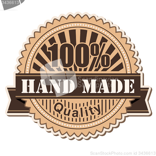 Image of label Hand Made