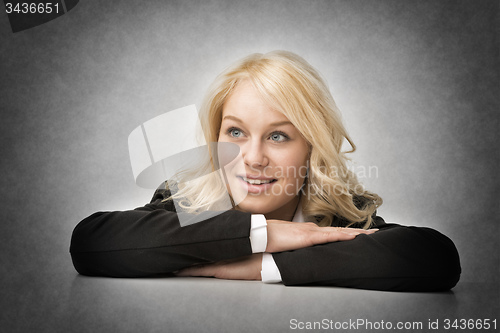 Image of Smililng business woman