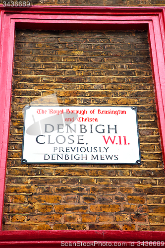 Image of  icon signal street in london england europe    transport     ol