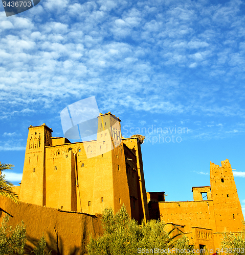 Image of africa in morocco the old contruction and the historical village