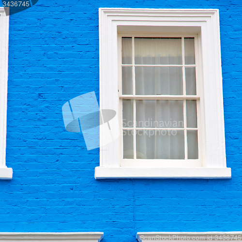 Image of notting hill in london england old suburban and antique     wall