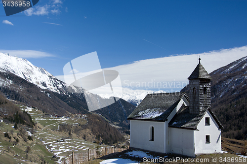 Image of Chapel at the Alp Islitzer, East Tyrol, Austria