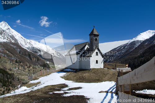 Image of Chapel at the Alp Islitzer, East Tyrol, Austria